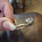 RS Covenant Rings Lot of 3 sz 10 Silver/Semi-precious Stones / pearl — photo 7