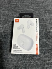 JBL Vibe Beam 2 True Wireless Bluetooth In-Ear Earbuds ANC Fast Pair White
