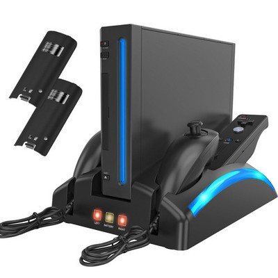 Game Organizer Station for Wii Remote Charger, Charging Dock Station for Cont...