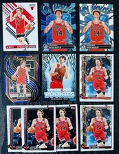 Matas Buzelis Collection 10 Cards M/NM Chicago Bulls 2024-2025 (5) RCs