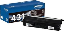 Brother Printer TN431BK Standard Yield Toner-Retail Packaging , Black