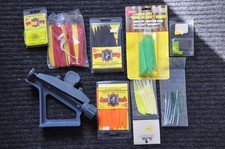 ARROW FLETCHER AND ASSORTED FLETCHINGS
