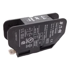 Eaton Cutler-Hammer EMA70 Starter Contactor Logic Level Auxiliary Block, 1NO-1NC