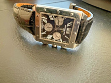 Raymond Weil Tango Square Chronograph Leather Band