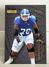 2022 Wild Card MATTE - Touch Football Darian Kinnard #MB-26 /200 (RC)