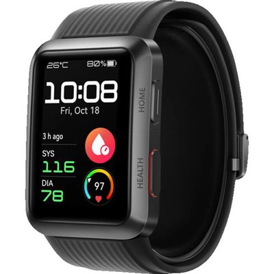 B-Ware Huawei Watch D Smartwatch Schwarz Fluorelastomer