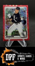 2020 Bowman Chrome Blake Rutherford Prospects Red Shimmer BCP-211 #/10 White Sox