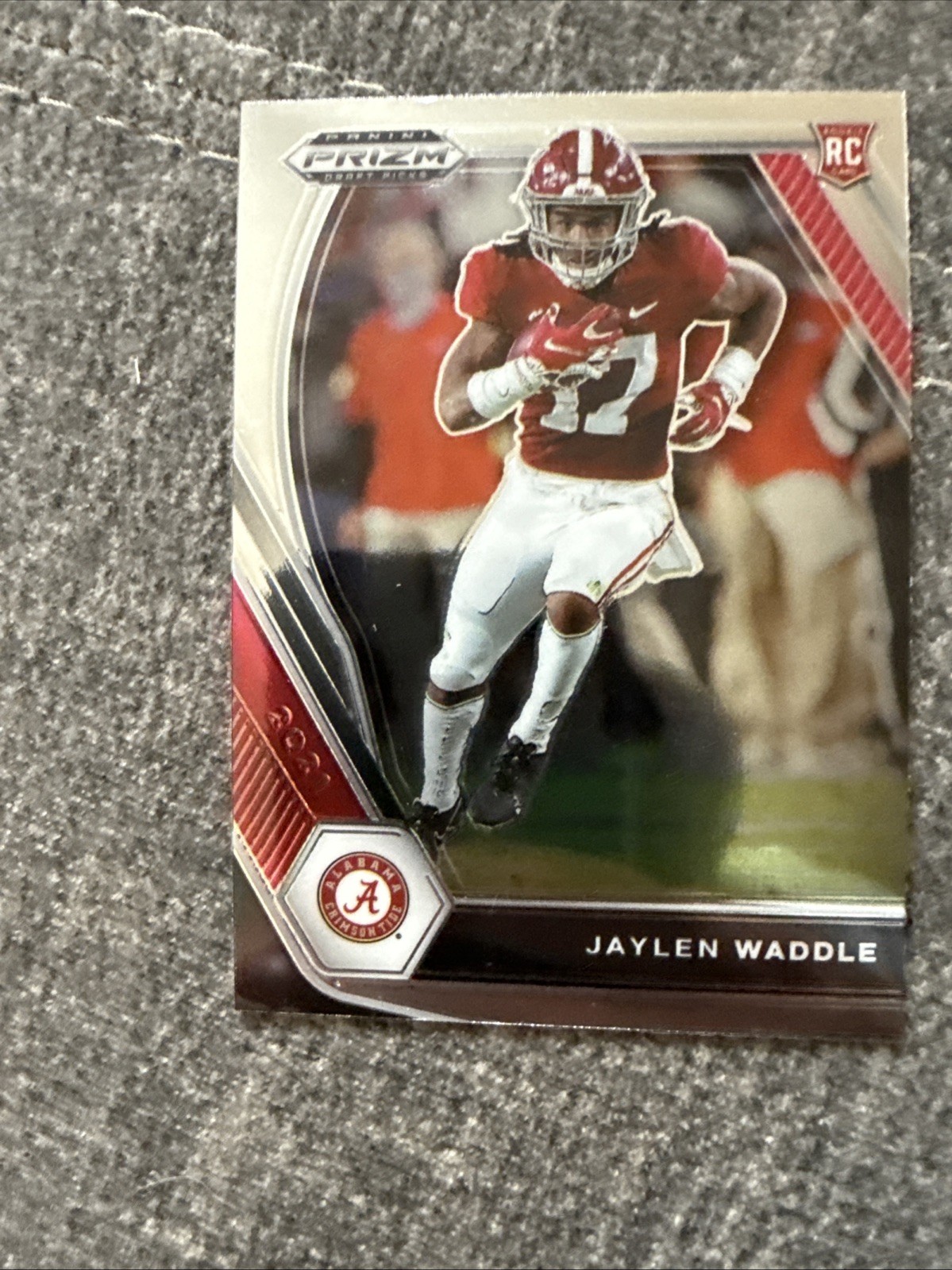2021 Panini Prizm Draft Picks - Jaylen Waddle #103 Silver Prizm (RC)