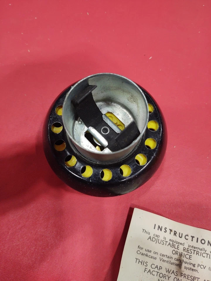 TAMPA DE ÓLEO CROMADA VINTAGE SEM CAIXA VARA DE RATO CHEVY OLDS PONTIAC BUICK FORD 57 58 59 60 63 - Imagem 3 de 4