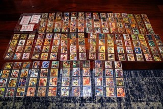 1949 BOWMAN WILD WEST PICTURE 180 CARD FULL SET & 3 WRAPPERS