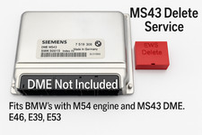 BMW MS43 ECU DME EWS Delete Service - E46 330...