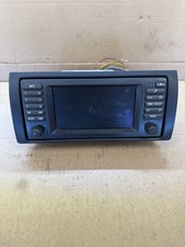  Bmw X5 E53 E38 E39 Wide Screen Navigation Monitor Radio Oem 65526934413