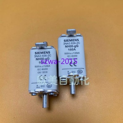 1Pcs New 3NA3 836-2C 160A low voltage fuse LV HRC-Fuse links NH00 #zb