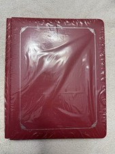 NEW Creative Memories Scrapbook Album 12x12" dark red photo picture burgundy
