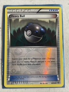 Pokemon 2012 Moderate Play Heavy Ball Next Destinies REVERSE 88/99 Card