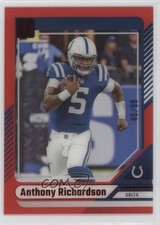 2024 Panini Clearly Donruss Red 45/99 Anthony Richardson #24 0o6v