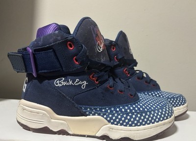 33 Patrick Ewing Hi Men s  All Star  Sneakers Size 7 Purple/White