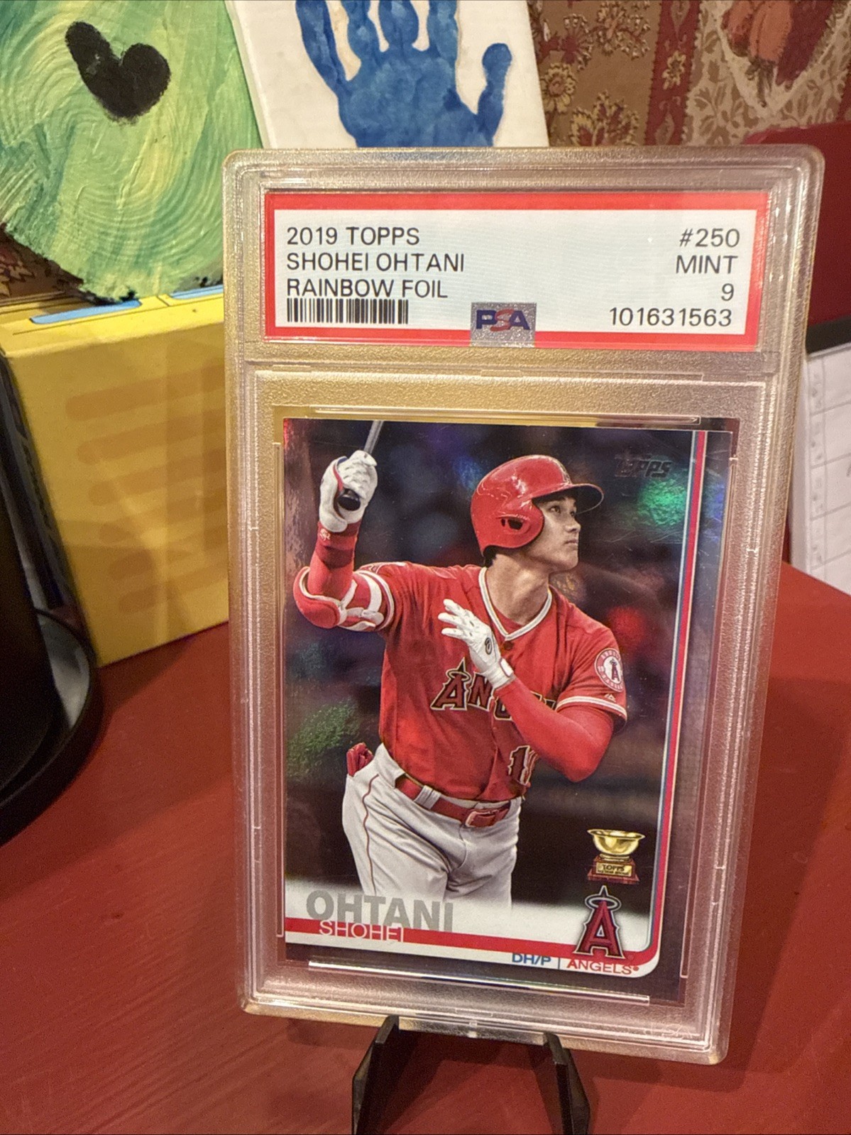 2019 Topps Series 1 Shohei Ohtani #250 Rainbow Foil Angels Dodgers Mint MVP HOF