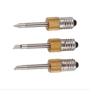 Remplacement de la pointe de fer à souder Argent+Or 1.97inch Soudage 1pc Cuivre + Anguille