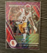 2021 Panini Prizm Draft Picks - JuJu Smith-Schuster #53 Purple Wave Prizm