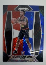 2017-18 Panini Prizm - John Collins #109 Red White & Blue Prizm (RC)