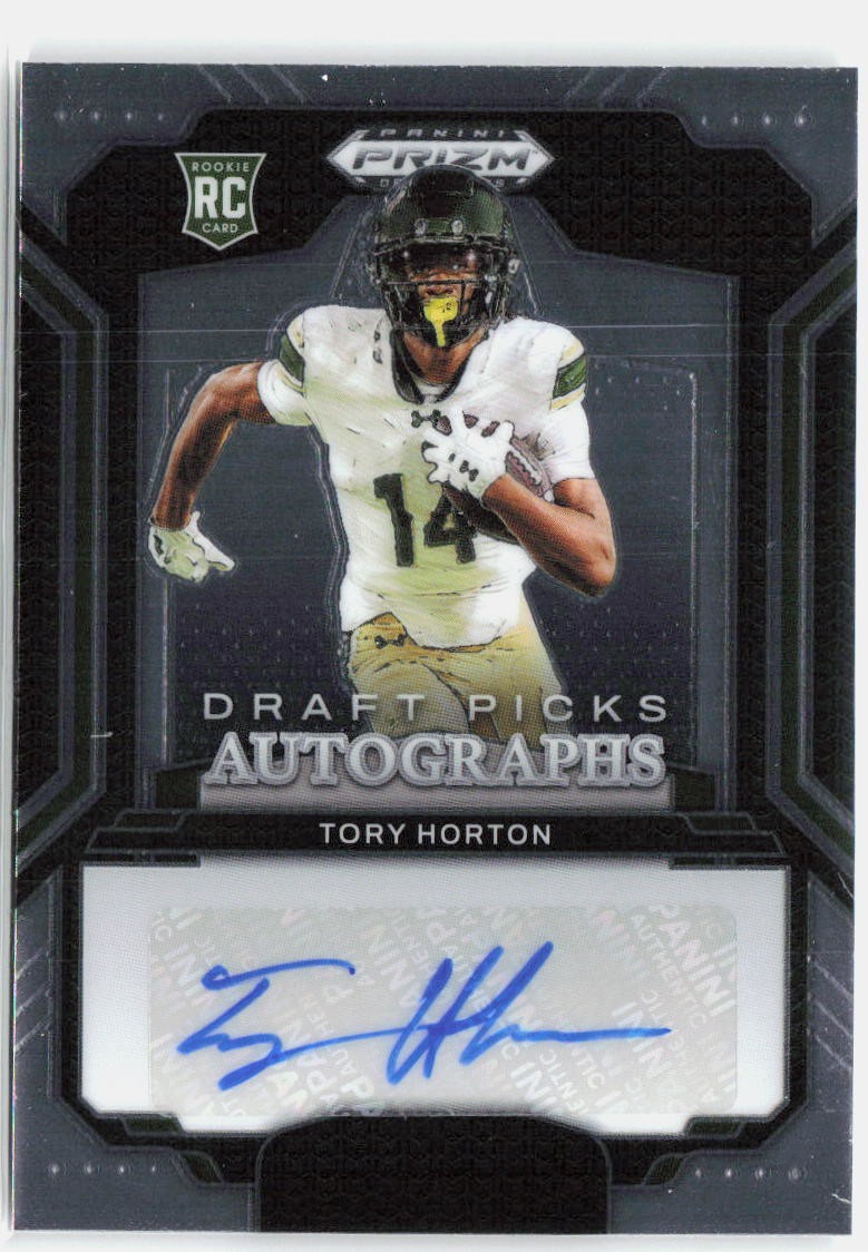 2025 Panini Prizm Draft Picks - Draft Picks Autographs Tory Horton