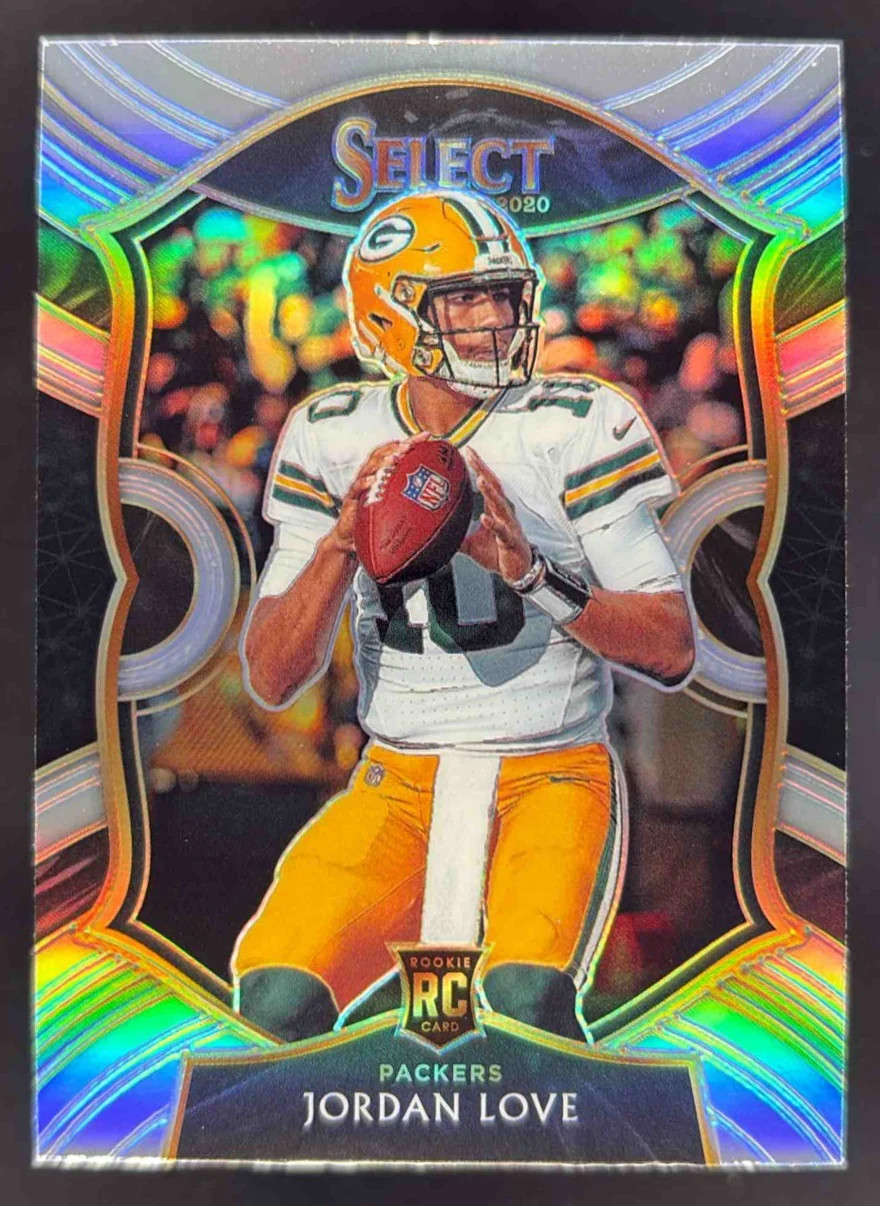2020 Panini Select Silver Prizm #47 Jordan Love RC Concourse