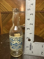 Vintage Cuban Cognac Mini Bottle Pre-Castro Herman’s Store Havana RARE