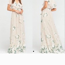 Show Me Your MuMu Audrey Floral Maxi Dress XL