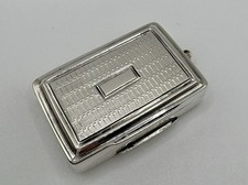 Stunning Georgian Solid Silver Vinaigrette, B&rsquo;ham 1829, Edward Smith, Gift boxed