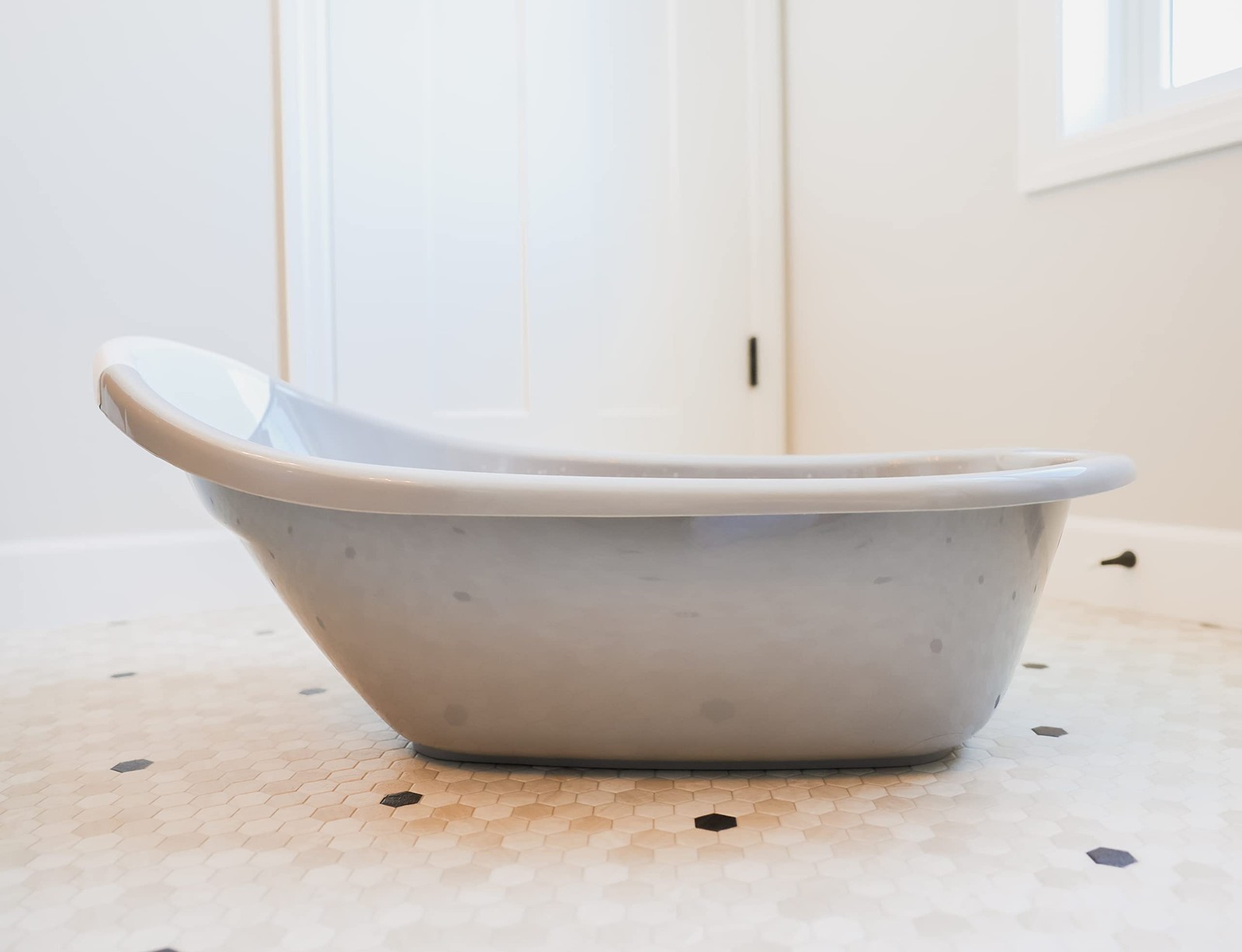 Baby Basics Infant Bath Tub, Includes Air Mesh Sling, Adjustable As Your Baby...