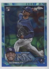 2023 Topps Chrome Update Aqua & Blue Lava Lamp Refractor 92/175 Taj Bradley 0zb7