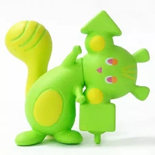 Oden A Squirrel Eating Figure 45mm Collectible Toy  Duty Paid or Reimbursed