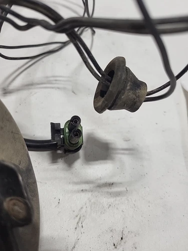1992 C4 Under Hood Courtesy Light OEM Housing Glass Lens Wiring Uncut Harness GM - Picture 3 of 7