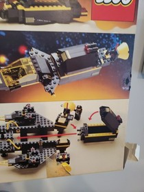 Vintage 1987 Lego Blacktron Renegade 6954-1  