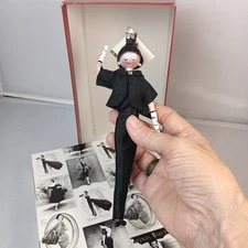 De Carlini 2007 Lady Glass Christmas Ornament Vintage Italy In Box Neiman Marcus