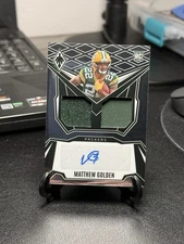 Matthew Golden Rookie Dual Patch Auto 2025 Phoenix Football 115/249 Packers