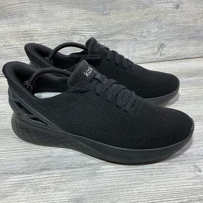 Kizik Athens Mens Size 10.5 M Black Hands Free Slip On Comfort Sneaker Shoes