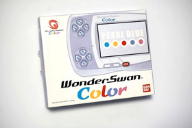 Bandai WonderSwan Color Pearl Blue WSC-001 Handheld Console Tested Working Japan