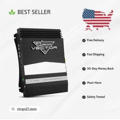 Sleek 800W 2-Channel MOSFET Car Amplifier - Ideal for Superior Sound Quality