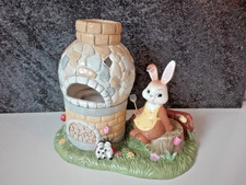 Goebel Hase Teelichthaus 🐇Heute gibt's Karottenbrot 🥕Ofen Ostern Porzellan Ovp