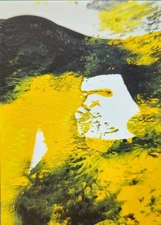 ACEO Original Art Card 2.5 x 3.5 Abstract Acrylic Paintings Unique One of a Kind