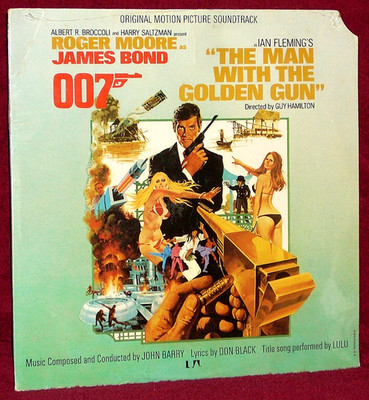 OST LP SEALED 007 JAMES BOND THE MAN WITH THE GOLDEN GUN JOHN BARRY 1974 UA ORIG