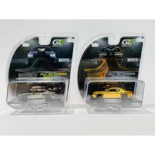 Greenlight 1/64 Dodge Challenger Srt Hellcat Ford Mustang GT  Car 2 pcs/set