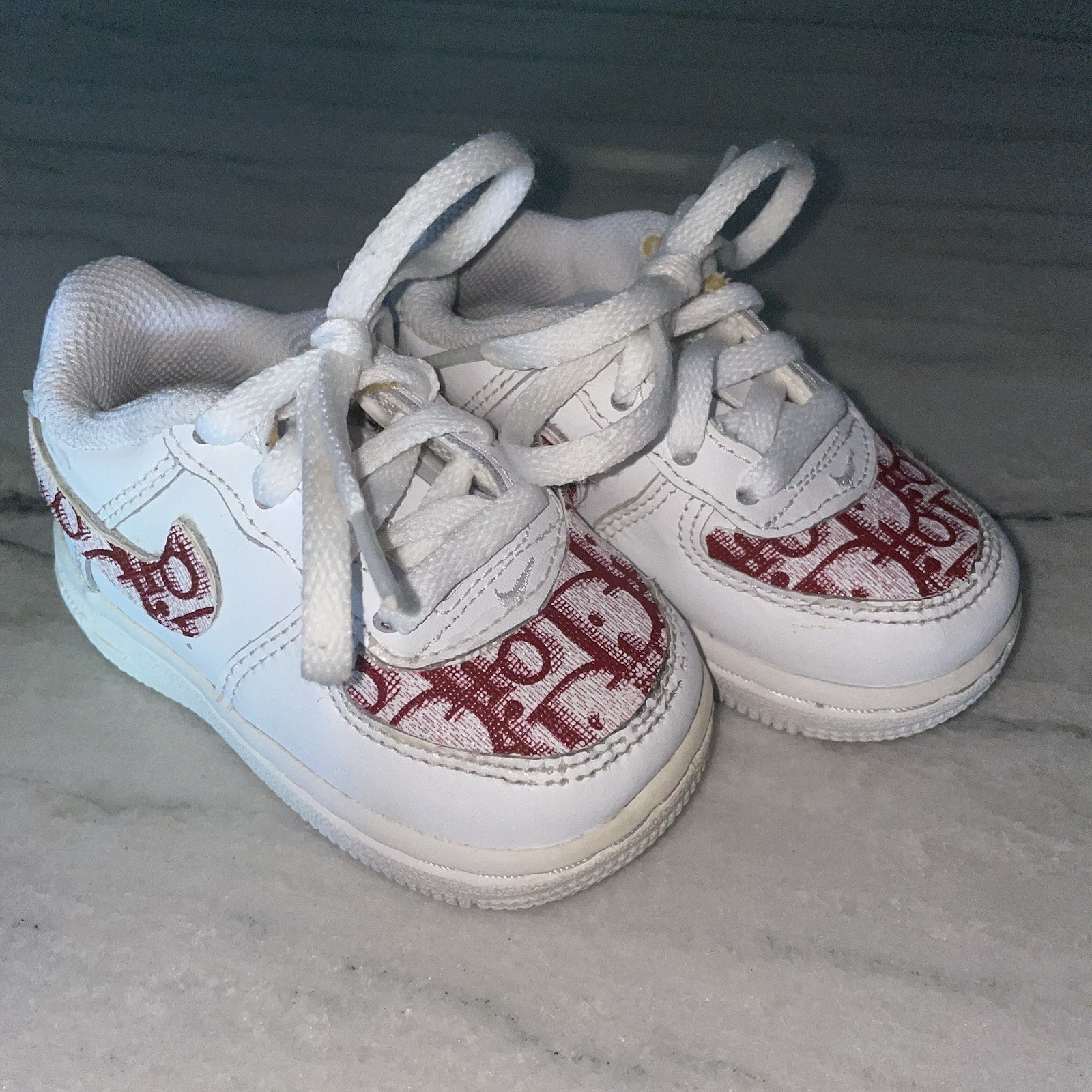 Nike Air Force 1 Dior Personalizado Niño Talla 4