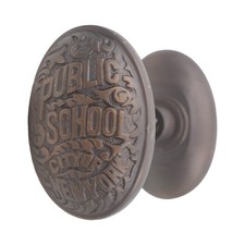 New York City Public School Door Knobs with B...