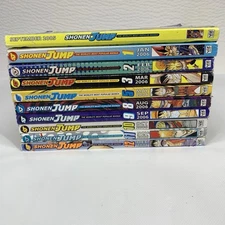 Shonen Jump Magazine English Manga Lot Of 10. 2005-2006 No Cards