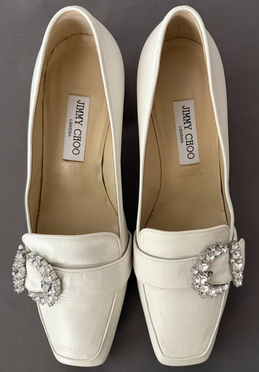 Jimmy Choo White Shoes for Women for sale | eBay