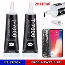 2x T7000 Glue 25ml Needle Phone Point Drill Cell Phone Screen Repair-Glue