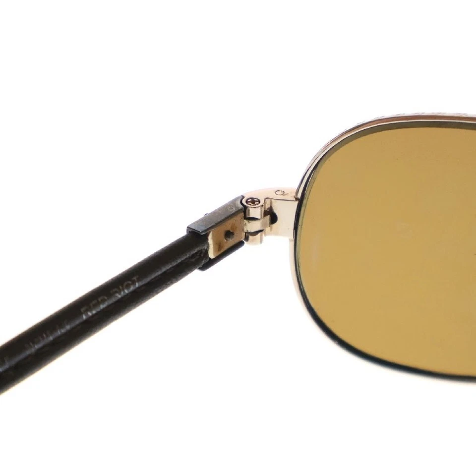 CHROME HEARTS Teardrop Sunglasses Eyewear Red Riot Auth w/Case - Image 4 of 4